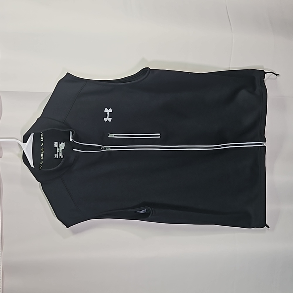 Under Armour Black Reflective Runner's Vest Sz L